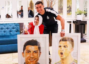 Cristiano Ronaldo and Fatemeh Hamami
https://www.instagram.com/p/Cxa-mSzqNil/
